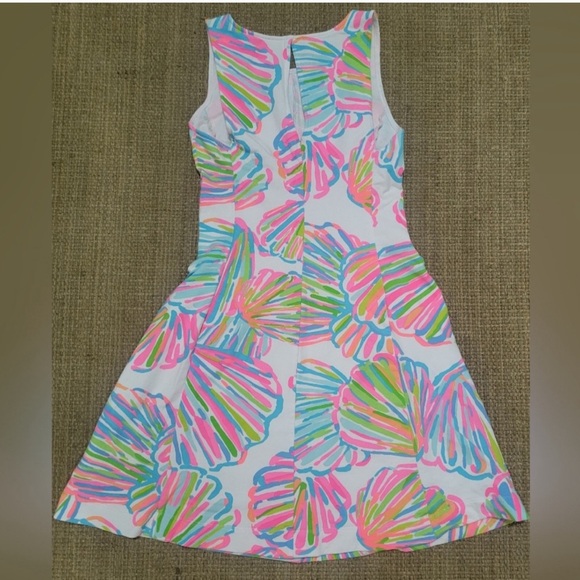 Lilly Pulitzer Felicity Dress Resort White Shellabrate Size XS - Picture 2 of 4